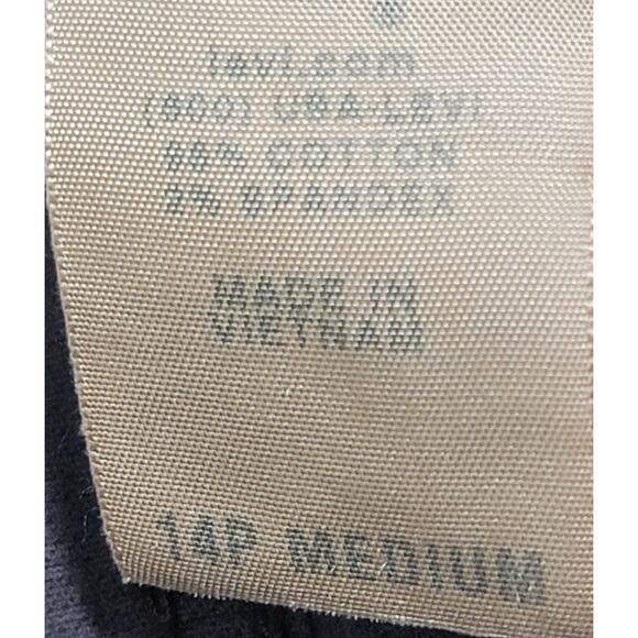 Levi's 515 Brown Corduroy Bootcut Flat Front Pants 14P Lightweight Soft Stretch - Picture 4 of 6